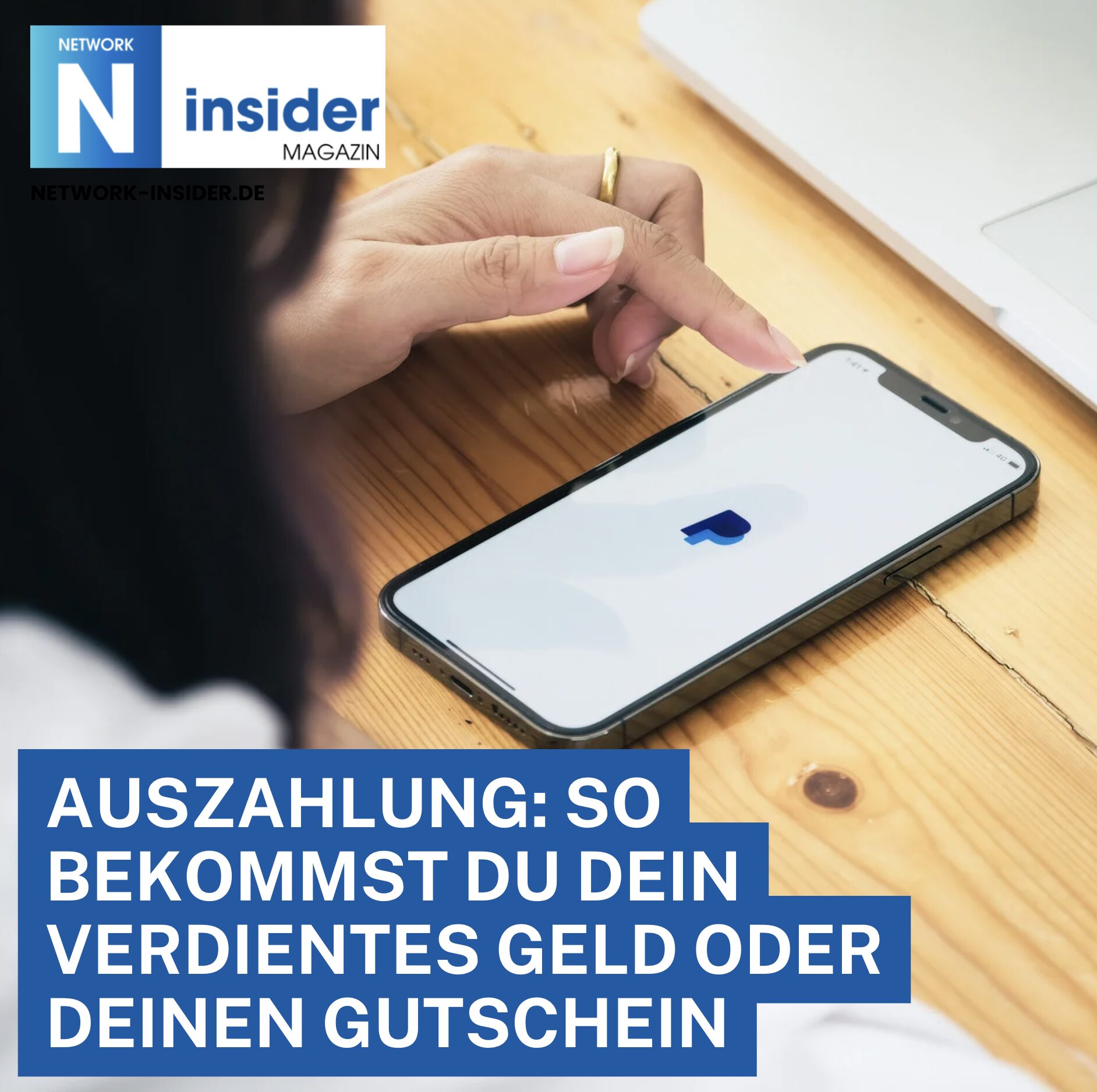 Auszahlung: So bekommst du dein verdientes Geld oder deinen Gutschein