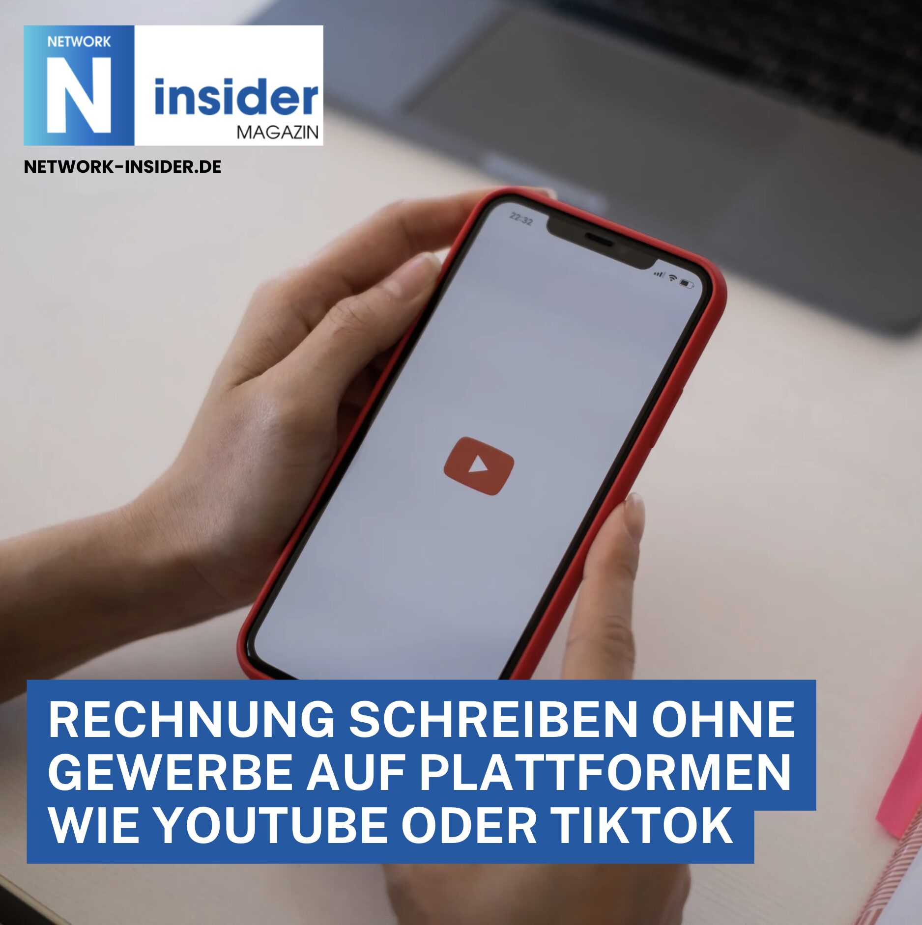 Rechnung schreiben ohne Gewerbe auf Plattformen wie YouTube oder TikTok Rechnung schreiben ohne Gewerbe auf Plattformen wie YouTube oder TikTok
