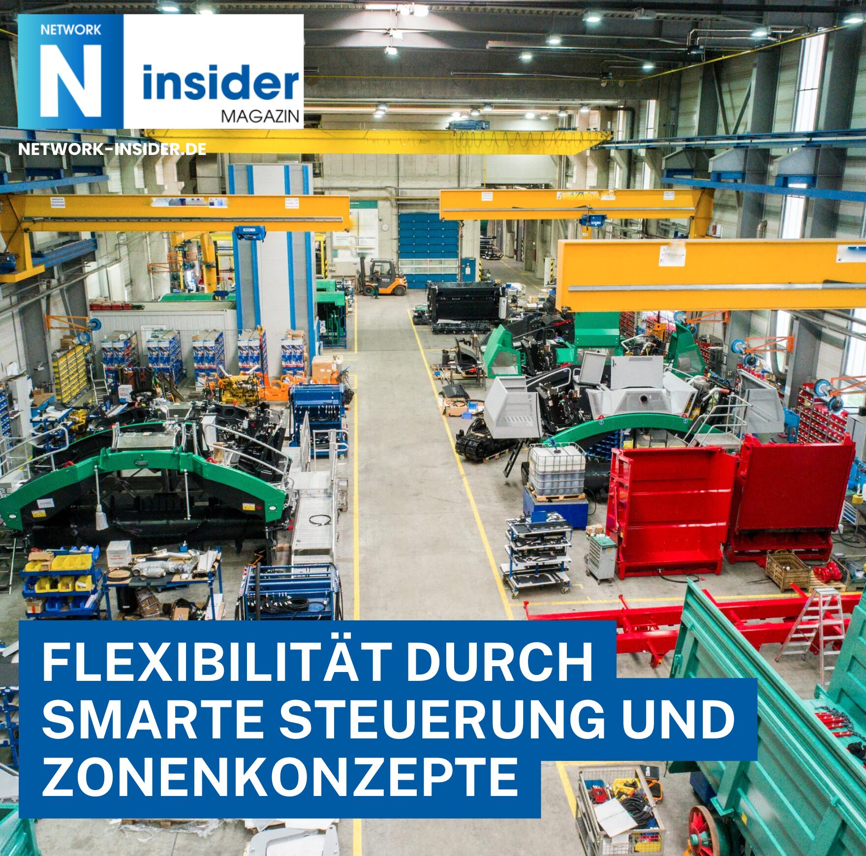 Flexibilität durch smarte Steuerung und Zonenkonzepte