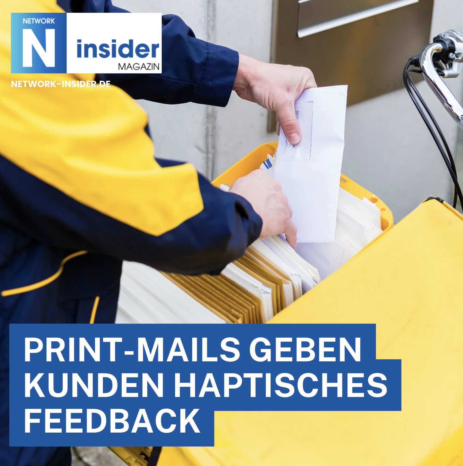 Print-Mails geben Kunden haptisches Feedback