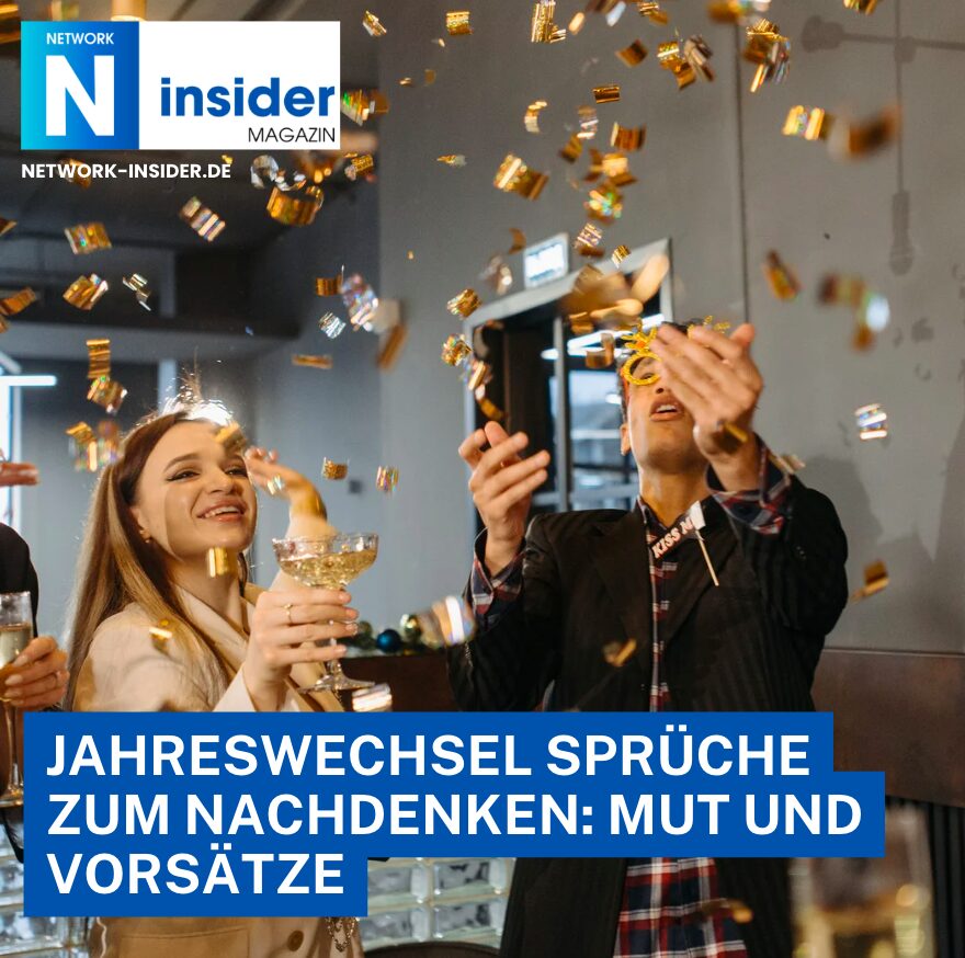 Jahreswechsel Sprüche zum Nachdenken: Mut und Vorsätze