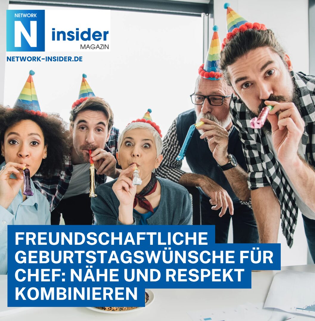 Freundschaftliche Geburtstagswünsche für Chef Nähe und Respekt kombinieren
