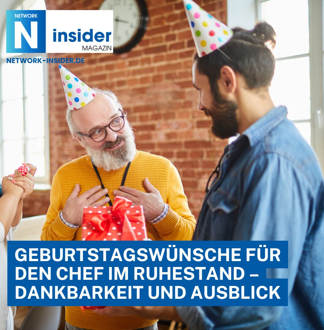 Geburtstagswünsche für den Chef im Ruhestand – Dankbarkeit und Ausblick