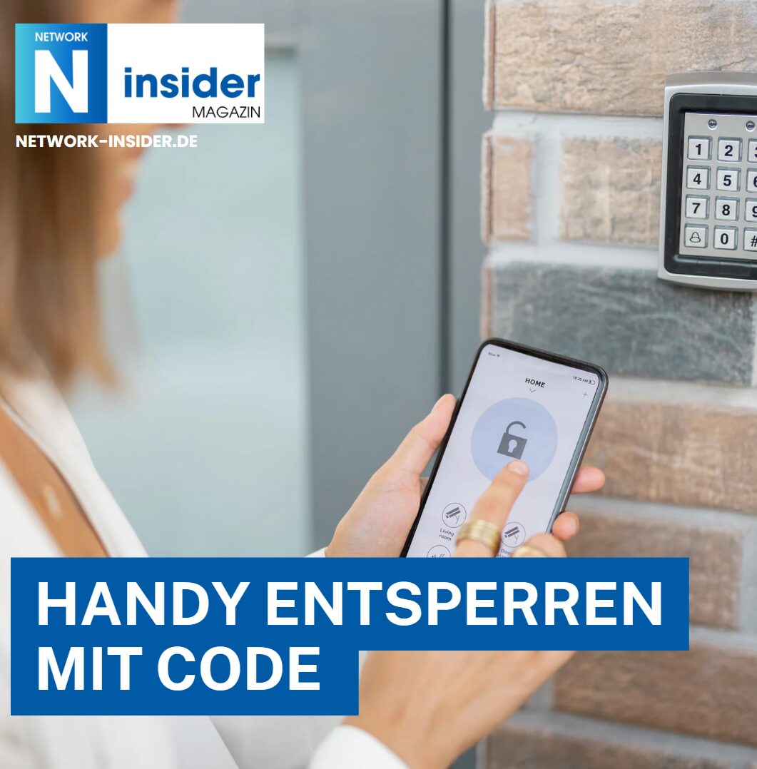 Handy entsperren mit Code – Wenn du vorher Sicherheitscodes eingerichtet hast