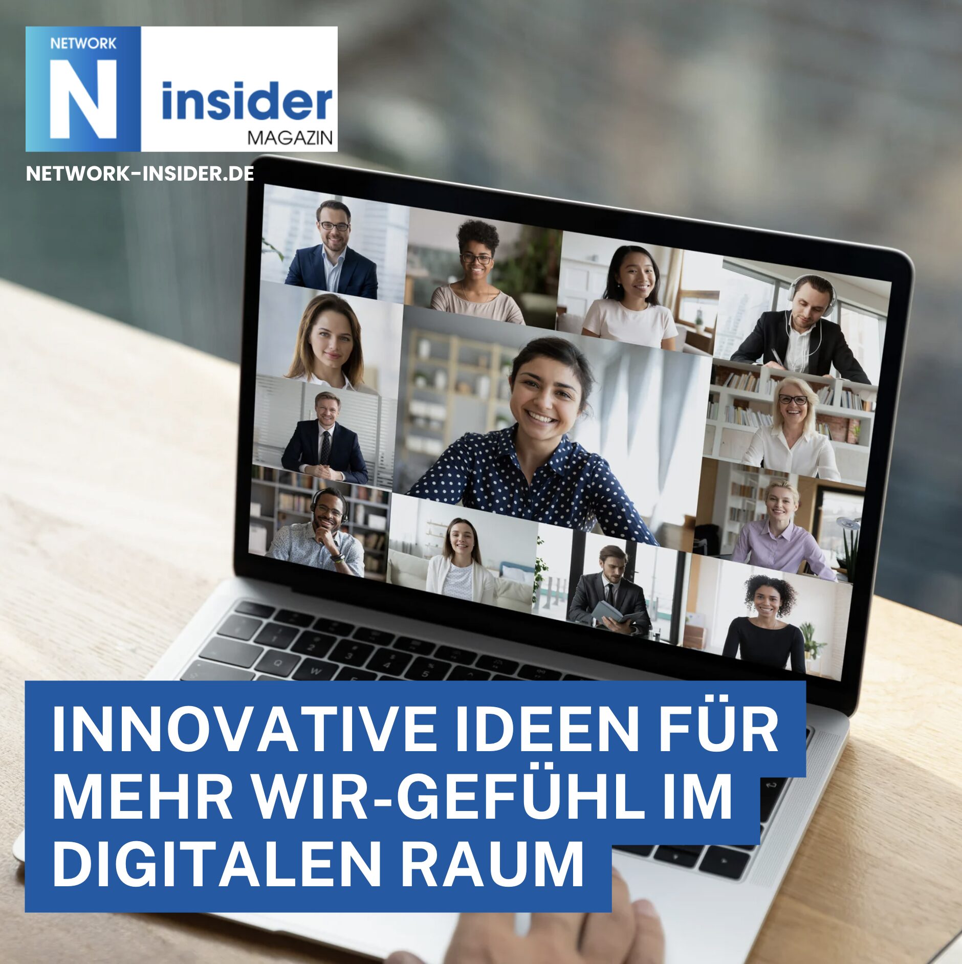 Innovative Ideen virtuelles Team Building