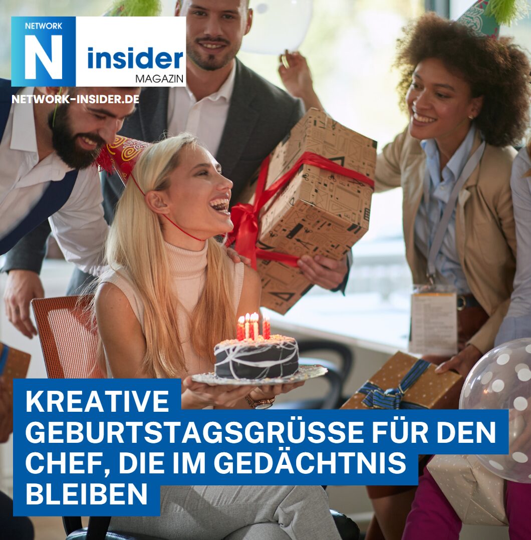 Kreative Geburtstagsgrüße für den Chef, die im Gedächtnis bleiben