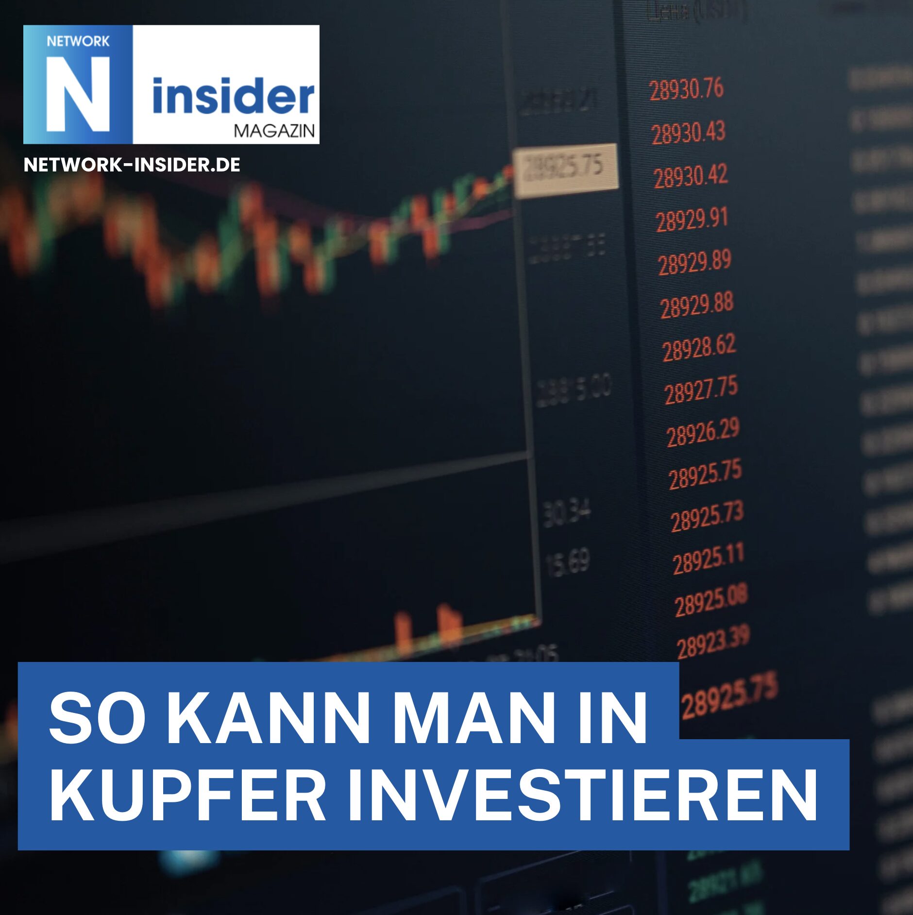 So kann man in Kupfer Aktien investieren