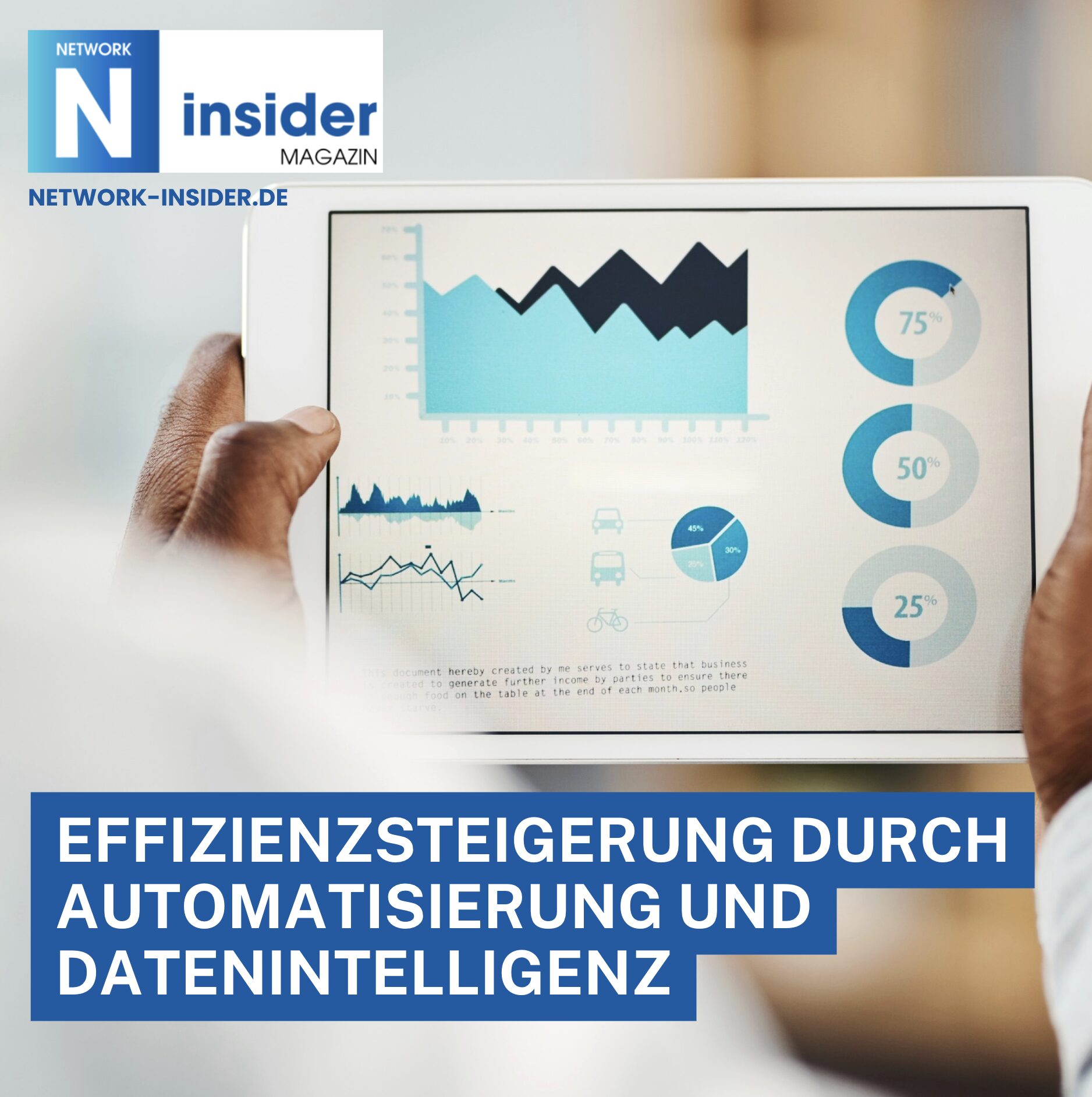 Effizienzsteigerung durch Automatisierung und Datenintelligenz