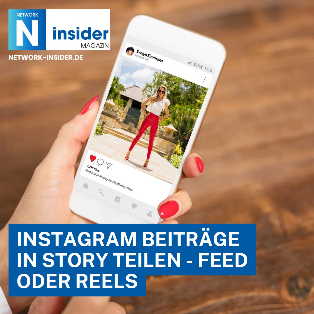 Instagram Beiträge in Story teilen - Feed oder Reels Instagram Beiträge in Story teilen - Feed oder Reels