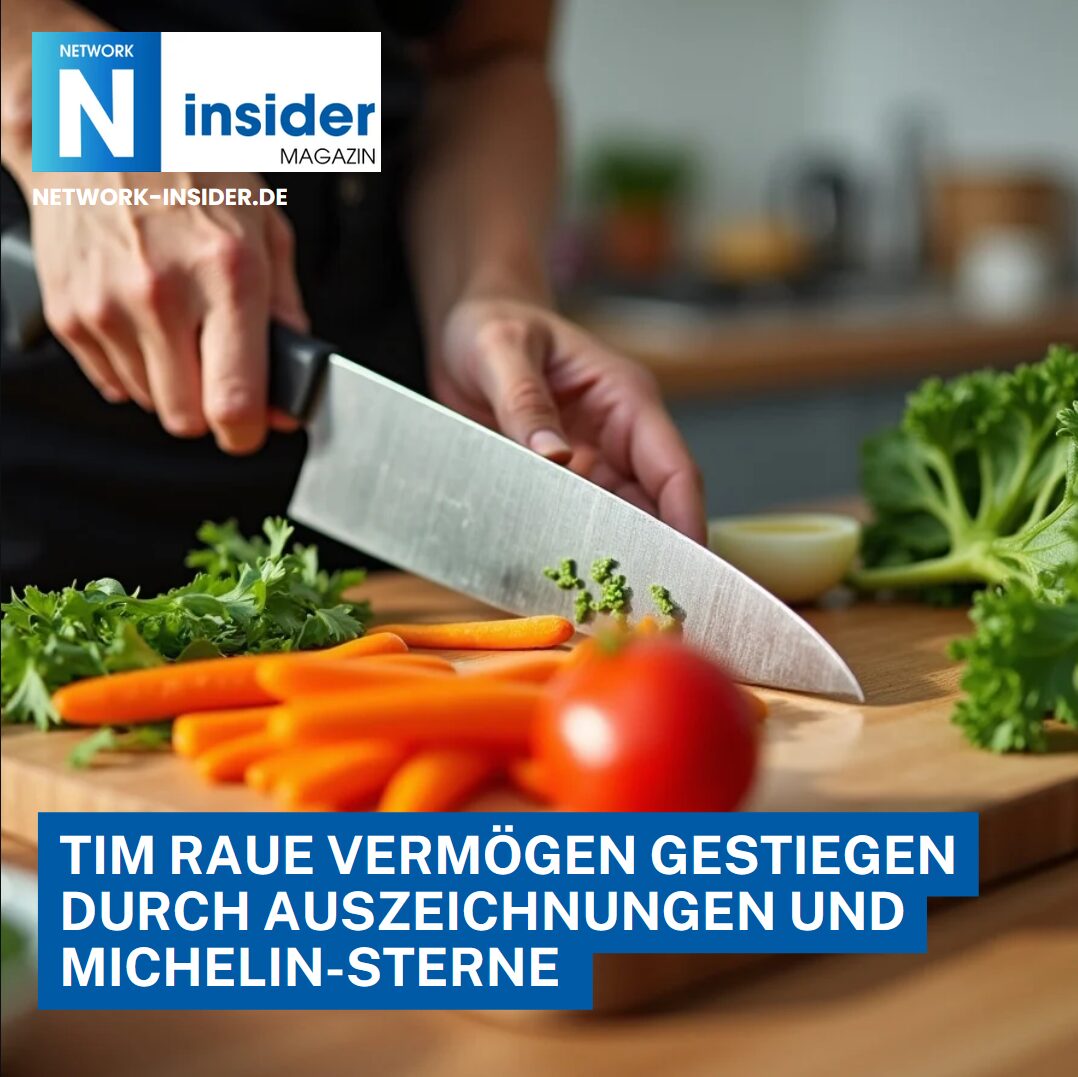 Tim Raue Vermögen gestiegen durch Auszeichnungen und Michelin-Sterne Tim Raue Vermögen gestiegen durch Auszeichnungen und Michelin-Sterne