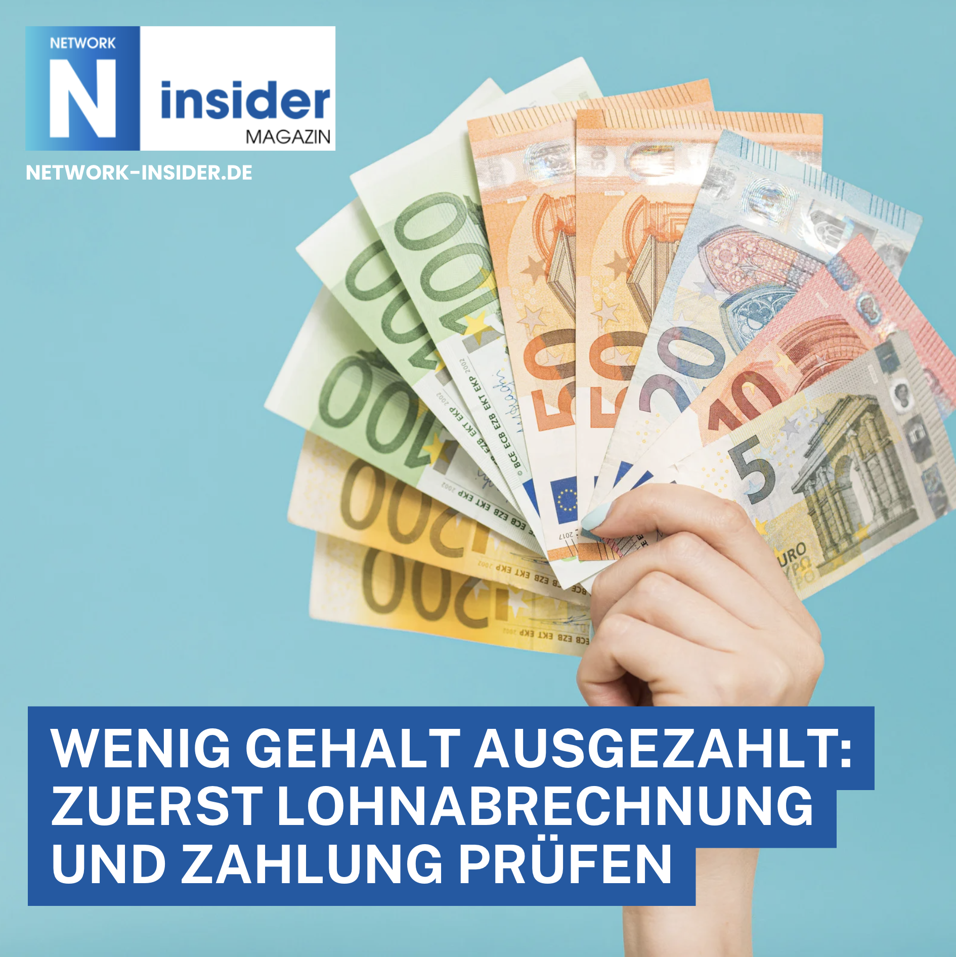 Wenig Gehalt ausgezahlt: Zuerst Lohnabrechnung und Zahlung prüfen Wenig Gehalt ausgezahlt: Zuerst Lohnabrechnung und Zahlung prüfen