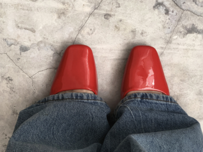 Wide Leg Jeans kombinieren im Winter